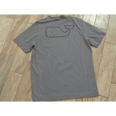 Vineyard Vines kids youth XL size 18 blue Whale pocket t-shirt