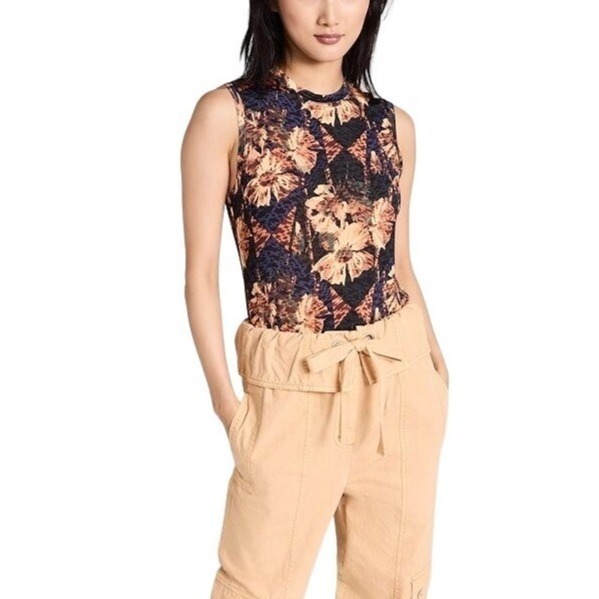 Ulla Johnson Ines Top in Lupine, Size S , New with tags