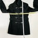 NWT Vertigo Paris Women Classic Duffle Style Toggle Coat Size M Black Dry Clean.