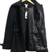 NWT Vertigo Paris Women Classic Duffle Style Toggle Coat Size M Black Dry Clean.
