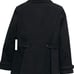 NWT Vertigo Paris Women Classic Duffle Style Toggle Coat Size M Black Dry Clean.
