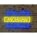 NEW University of Michigan LED Neon Light Sign Michigan Wolverines Football