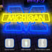 NEW University of Michigan LED Neon Light Sign Michigan Wolverines Football