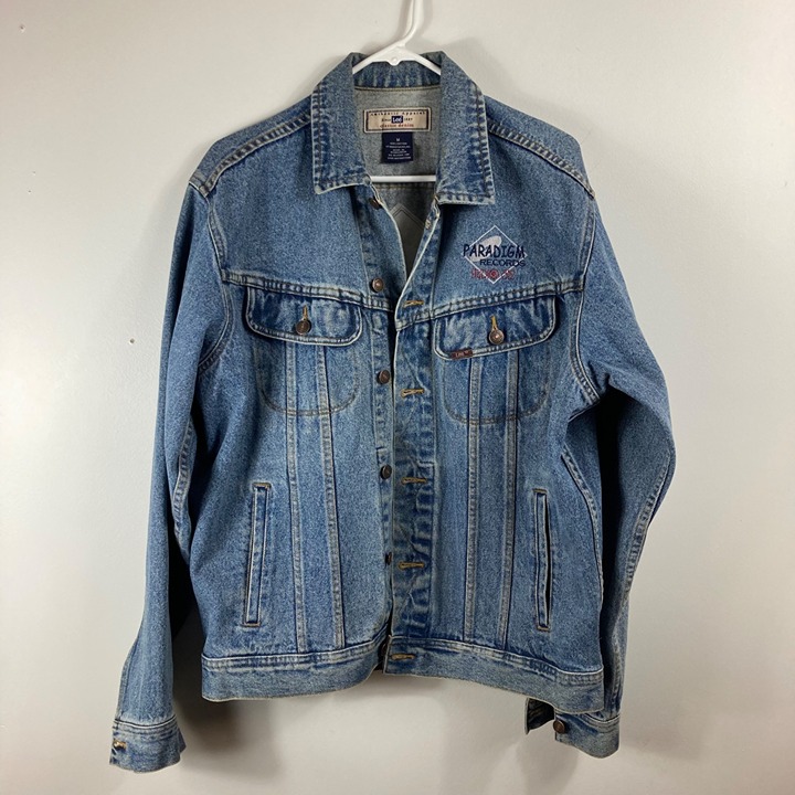 Mens Lee Classic Denim Jean Jacket Paradigm Studios M