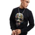 Paul Smith Ps Men's Sticker Skull Sweatshirt Black