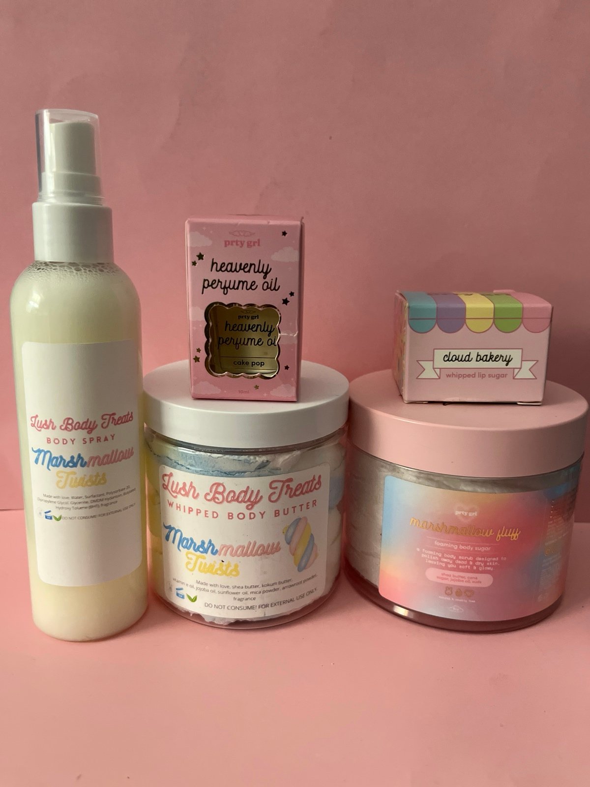 Marshmallow/cake pop prty grl beauty bundle!