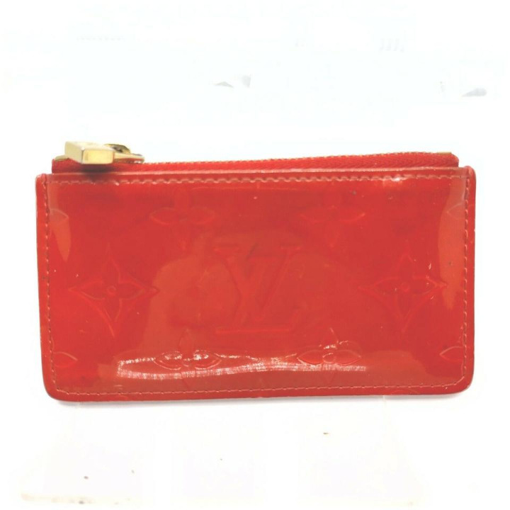 Louis Vuitton Red Monogram Vernis Key