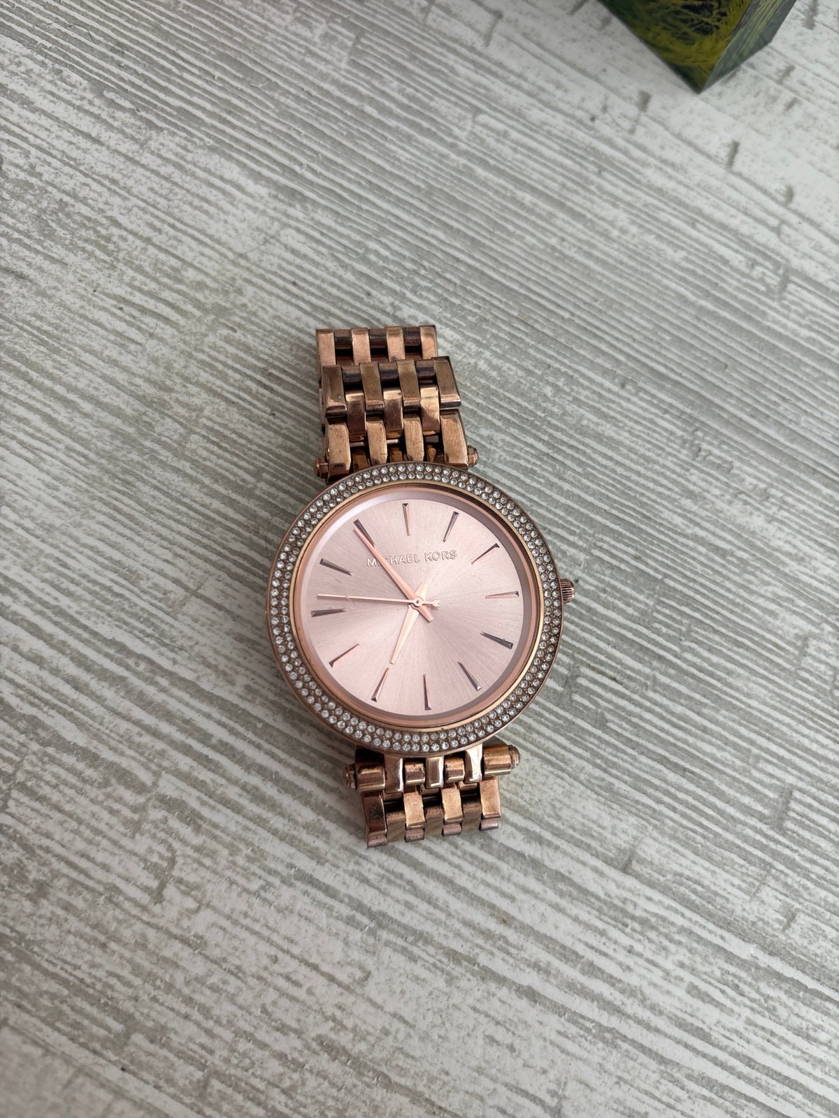 Michael lots rose gold watch