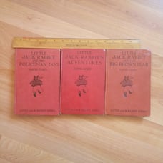 ANTIQUE BOOKS 1st EDITIONS LITTLE JACK RABBIT. DAVID CORY 1921 -25