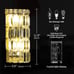 Ceenli Crystal Lights