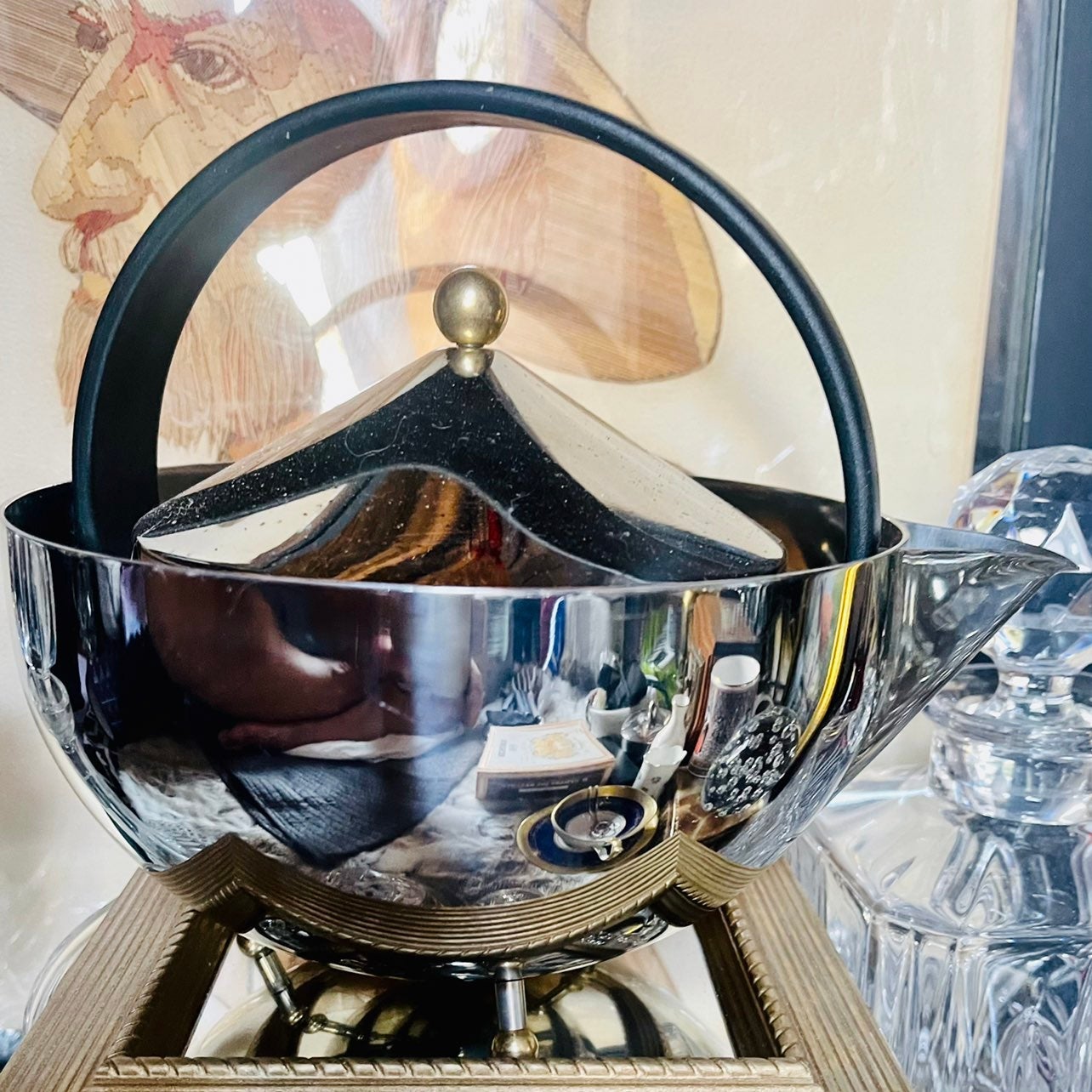‘Teaball’ Teapot Designed outlet by Carsten Jorgensen for Bodum 1980's