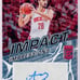 2022-23 Panini Donruss Elite Impact Impressions ALPEREN SENGUN AUTO Autograph
