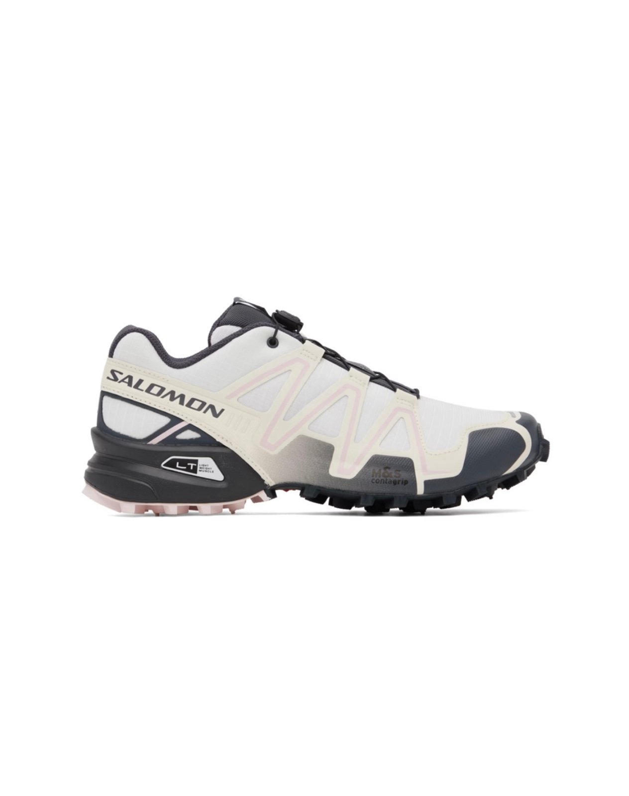 SALOMON Gray & Black Speedcross 3 Sneakers
