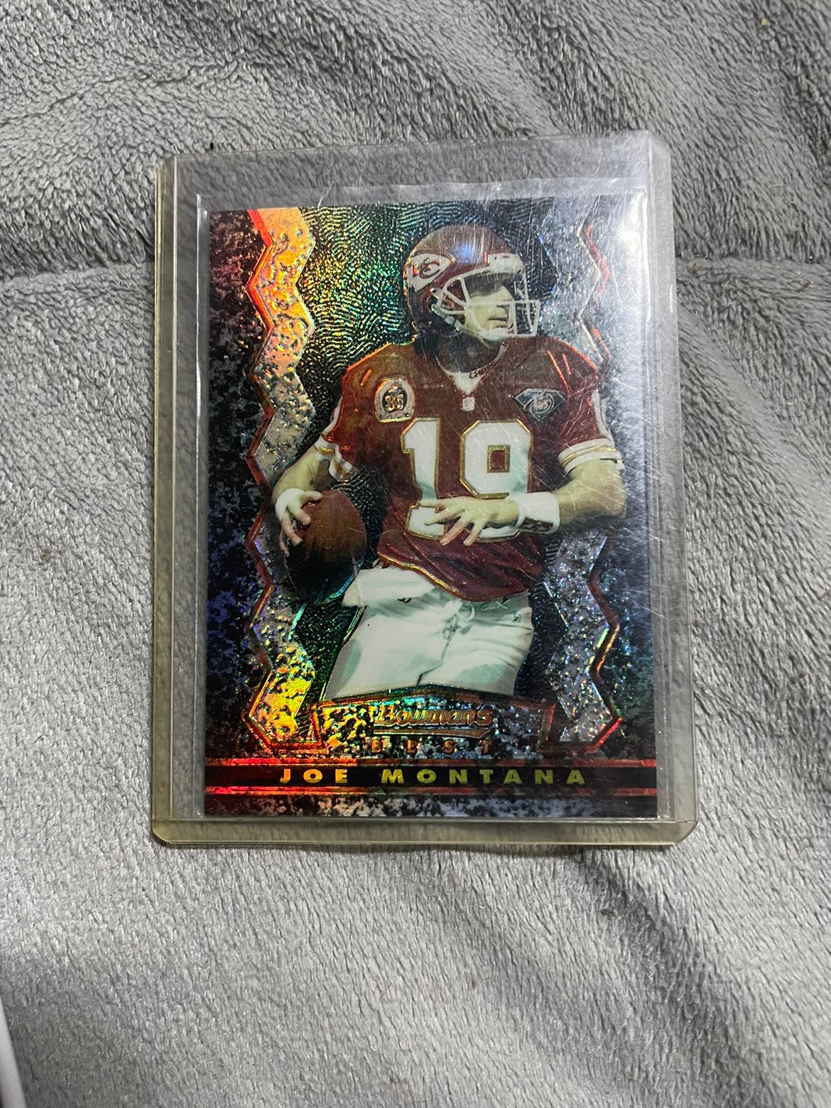 Joe Montana Bowmans Best Refractor! Mint