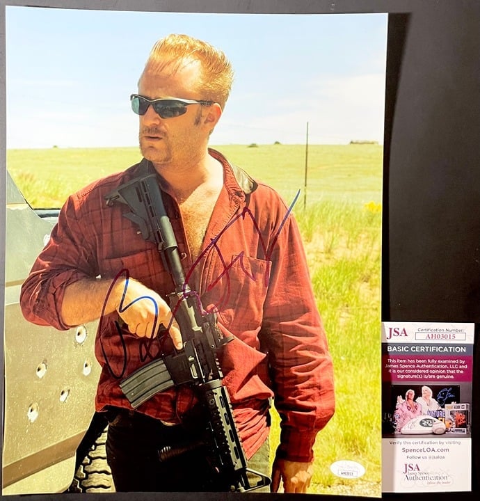 Ben Foster Signed Hell Or High Water 11x14 Photo Autograph Tanner JSA COA