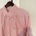 J. Crew Seersuck White Red Classic Stripe Button Down Collar Shirt XL NEW Cotton