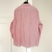 J. Crew Seersuck White Red Classic Stripe Button Down Collar Shirt XL NEW Cotton