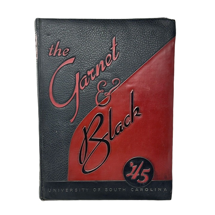 USC Gamecocks Yearbook 1945 Garnet Black University of South Carolina Annual