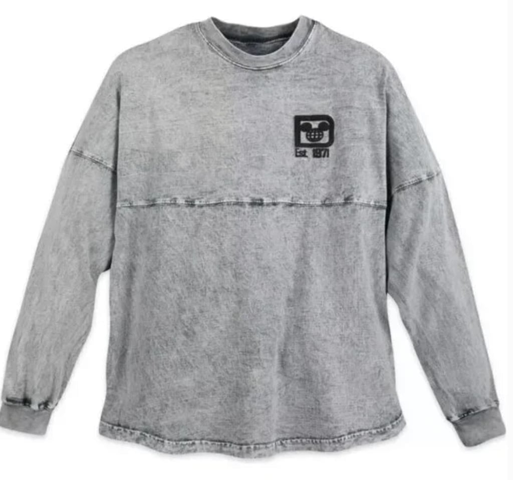 Walt Disney World Mickey Mineral Wash Spirit Jersey - Gray Size Medium