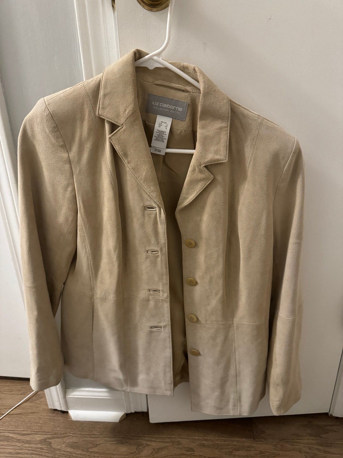 vintage Liz Claiborne Blazer geniune suede