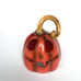 Ceramic Halloween pumpkin, Tealight holder pumpkin, Halloween decoration, Funny
