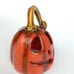Ceramic Halloween pumpkin, Tealight holder pumpkin, Halloween decoration, Funny