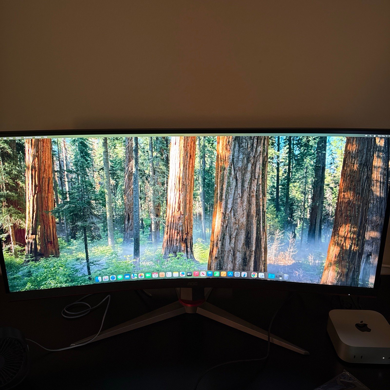 AOC CU34G2XP 34” QHD Curved Ultrawide 165Hz VA Monitor – Excellent Condition