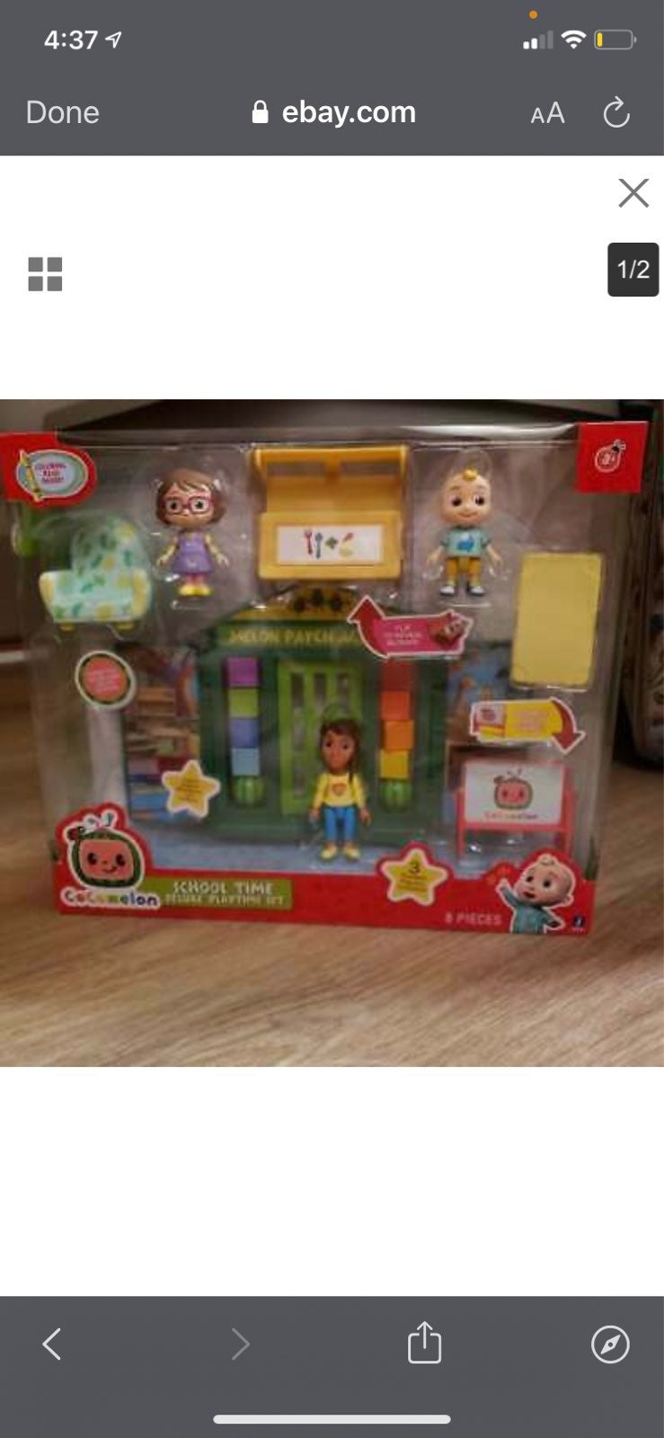 COCOMELON School Time DELUXE PLAY SET Ms. Appleberry JJ Bella CHRISTMAS 2021 New