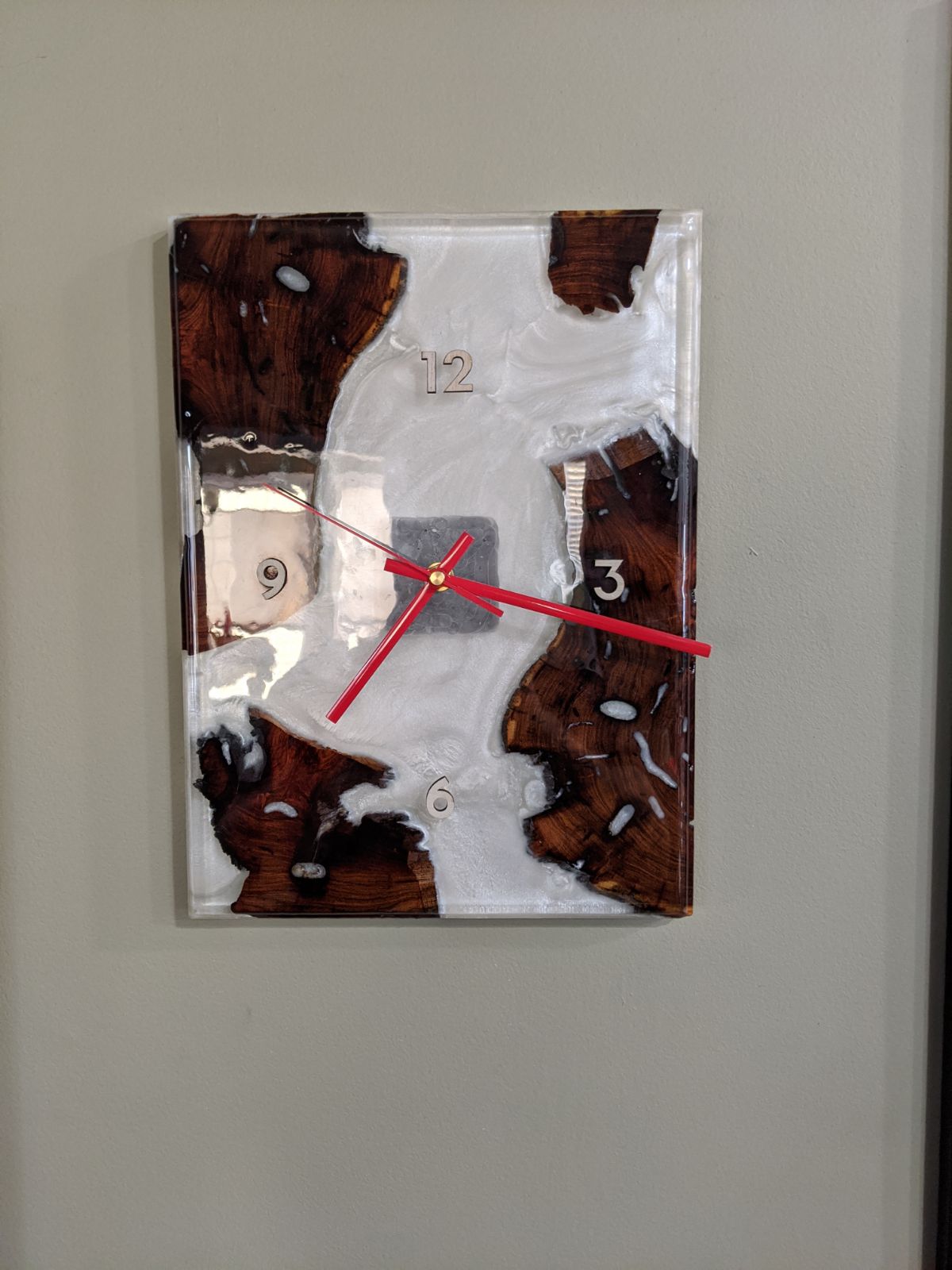 2-stage Epoxy Wall Clock