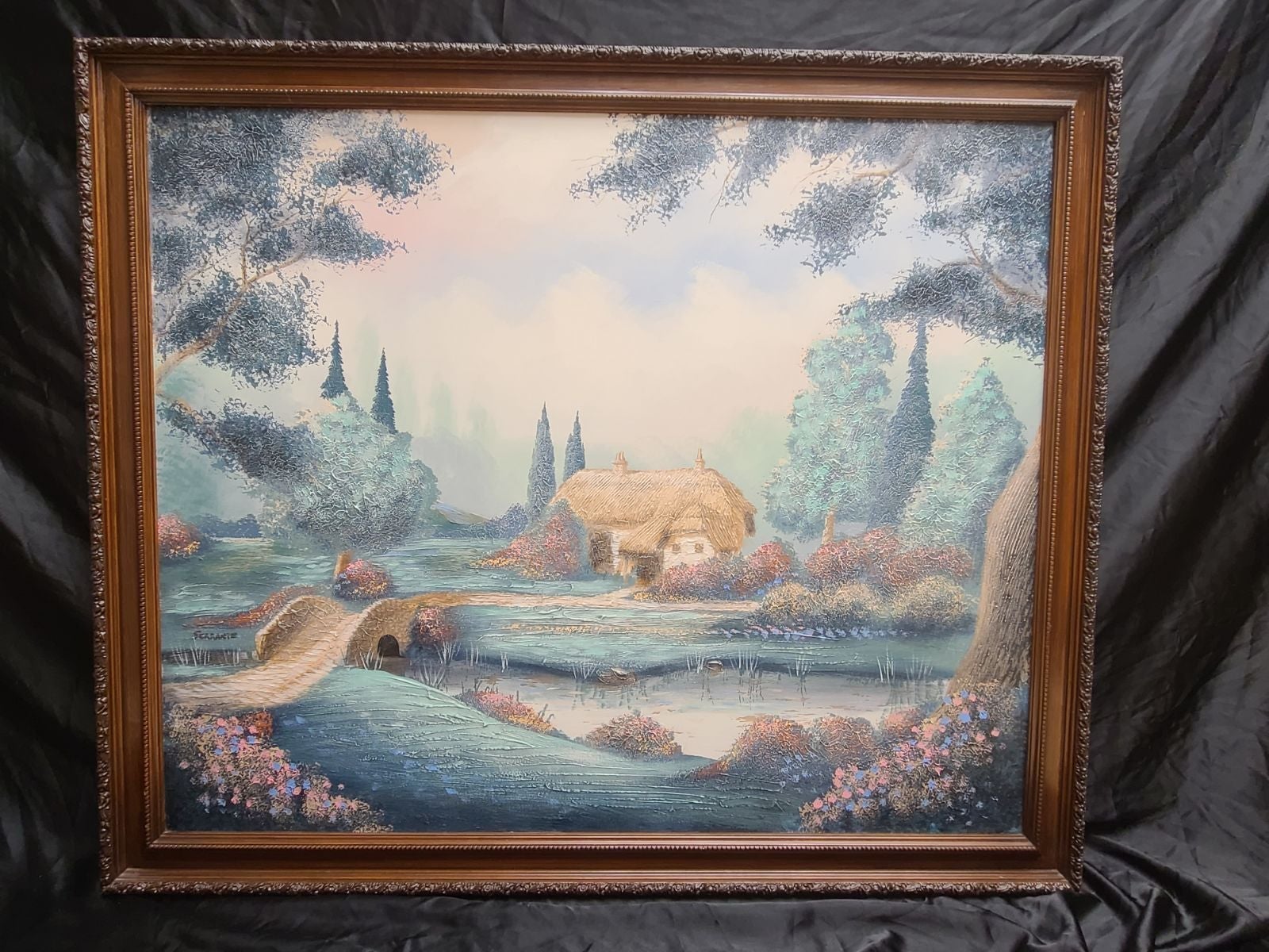 Original Oil Painting Signed Ferrante Th
