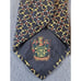 Paolo Gucci Men's 100% Silk Necktie Italy Designer Gold Link All Over 61x3.75
