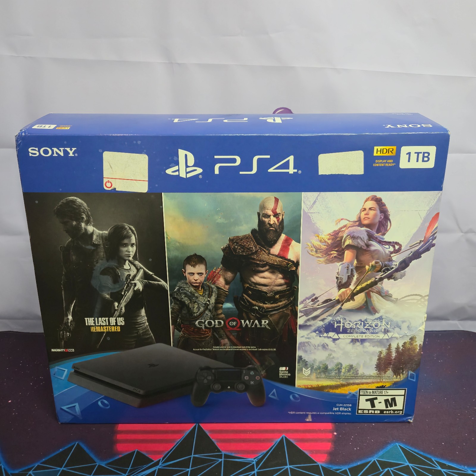 Sony PlayStation 4 Slim 1TB Console - Jet Black