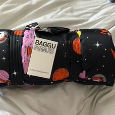 Space snoopy Baggu picnic blanket