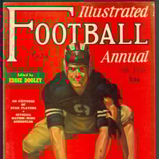 Illustrated Football Annual 1938 F/VF Nile Kinnick Detective Pulp & Jumbo #1 Ad