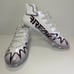Adidas adizero FREAK 22 Low White Maroon Football Cleats HP8782 Men’s Size 10
