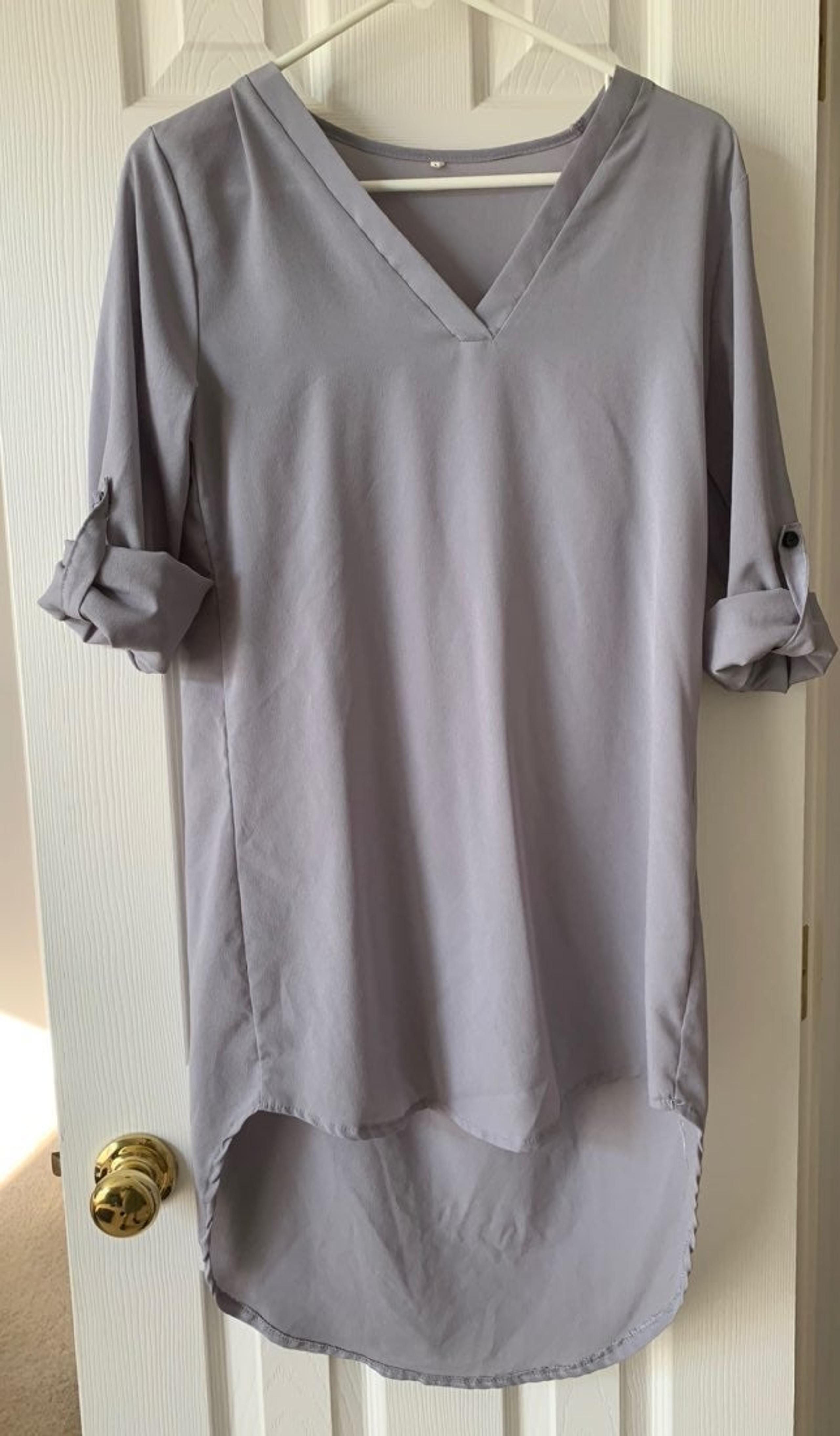 Vneck tunic dress