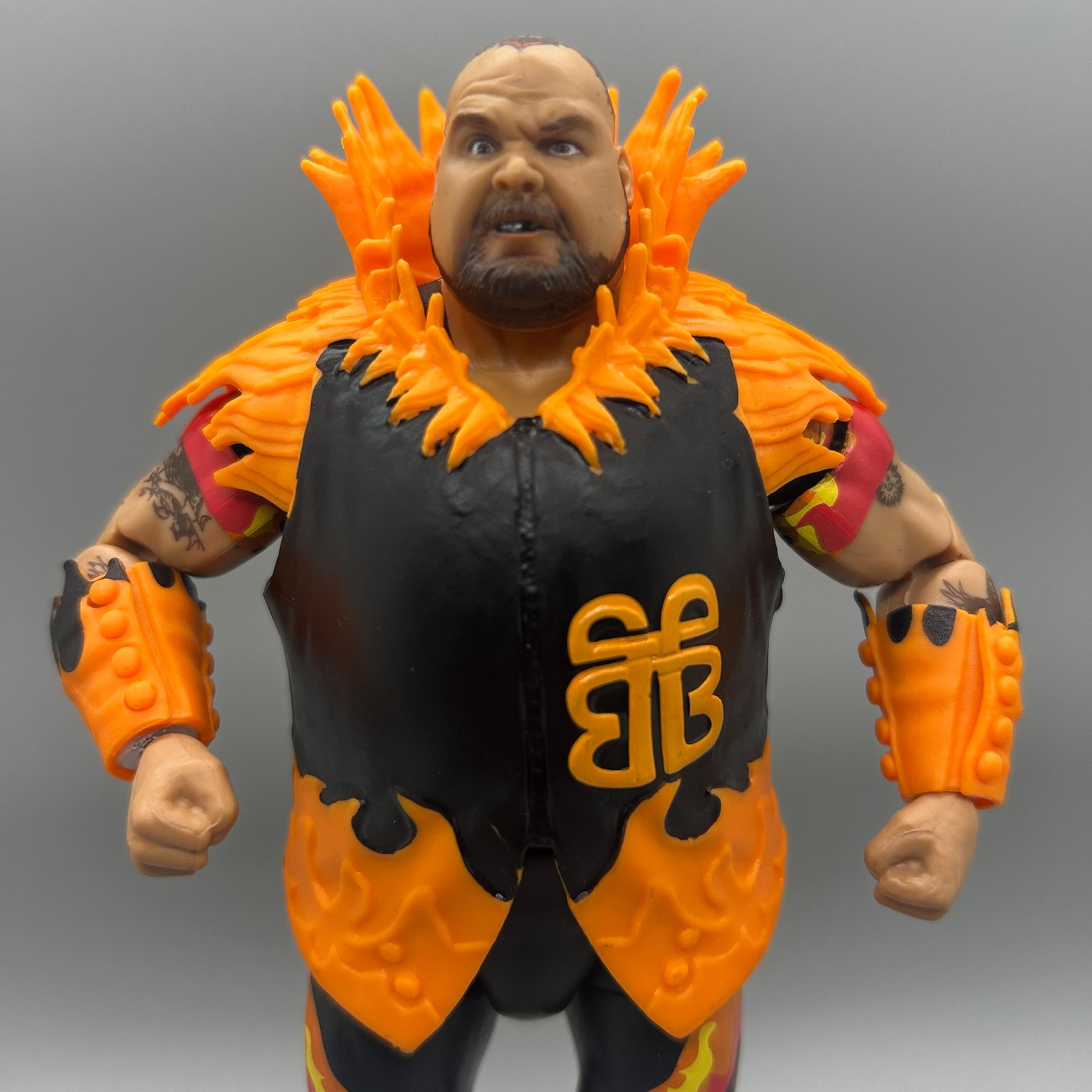Mattel WWE Elite Greatest Hits BAM BAM BIGELOW WWF Action Figure Complete