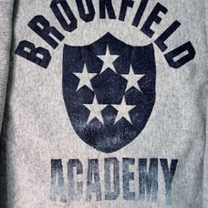 Vintage Reverse Weave Brookfield Academy Crewneck Sweatshirt