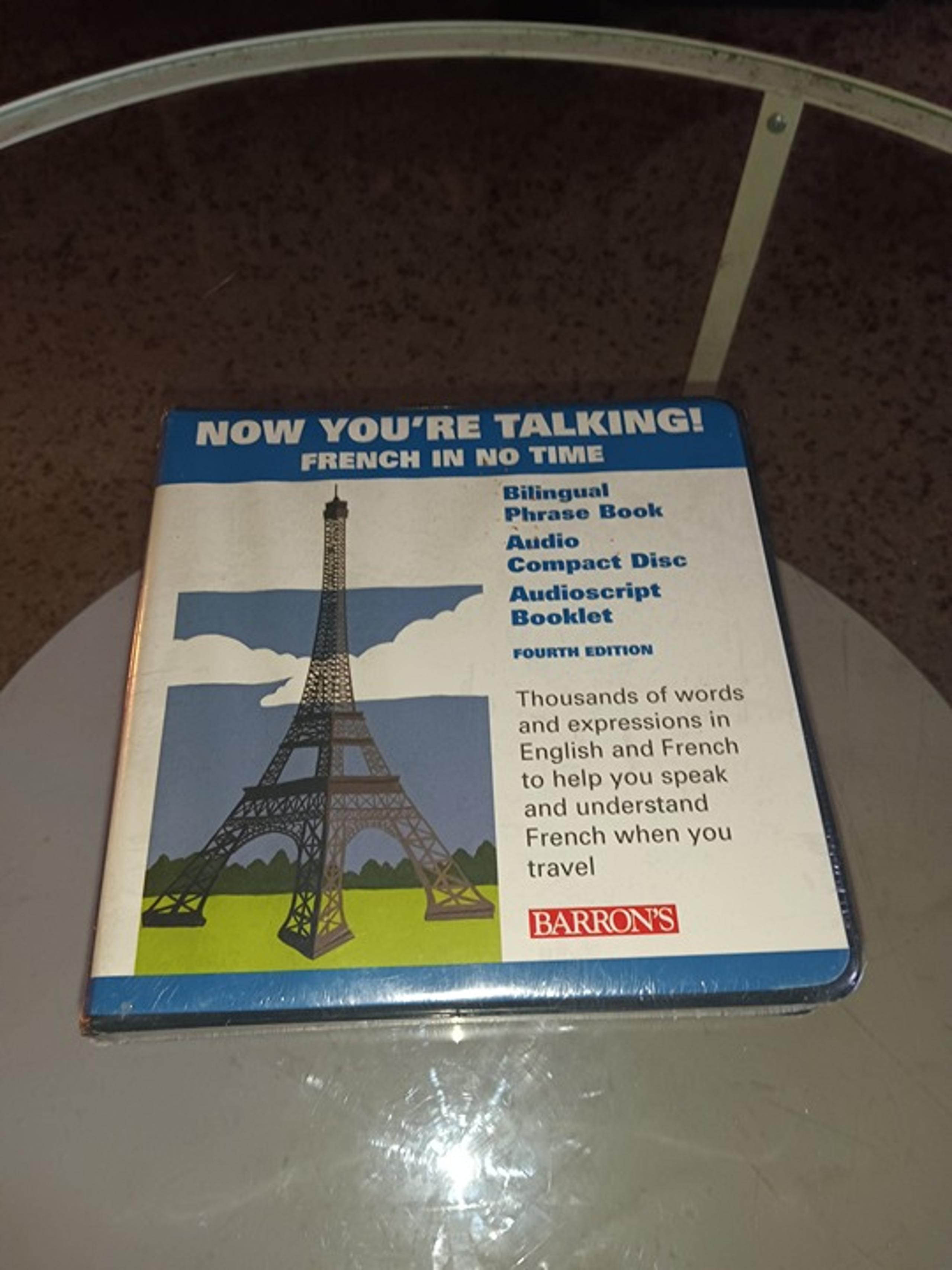 Now You're Talking! Series French in No Time Bilingual Phrase Book, Audio CD etc