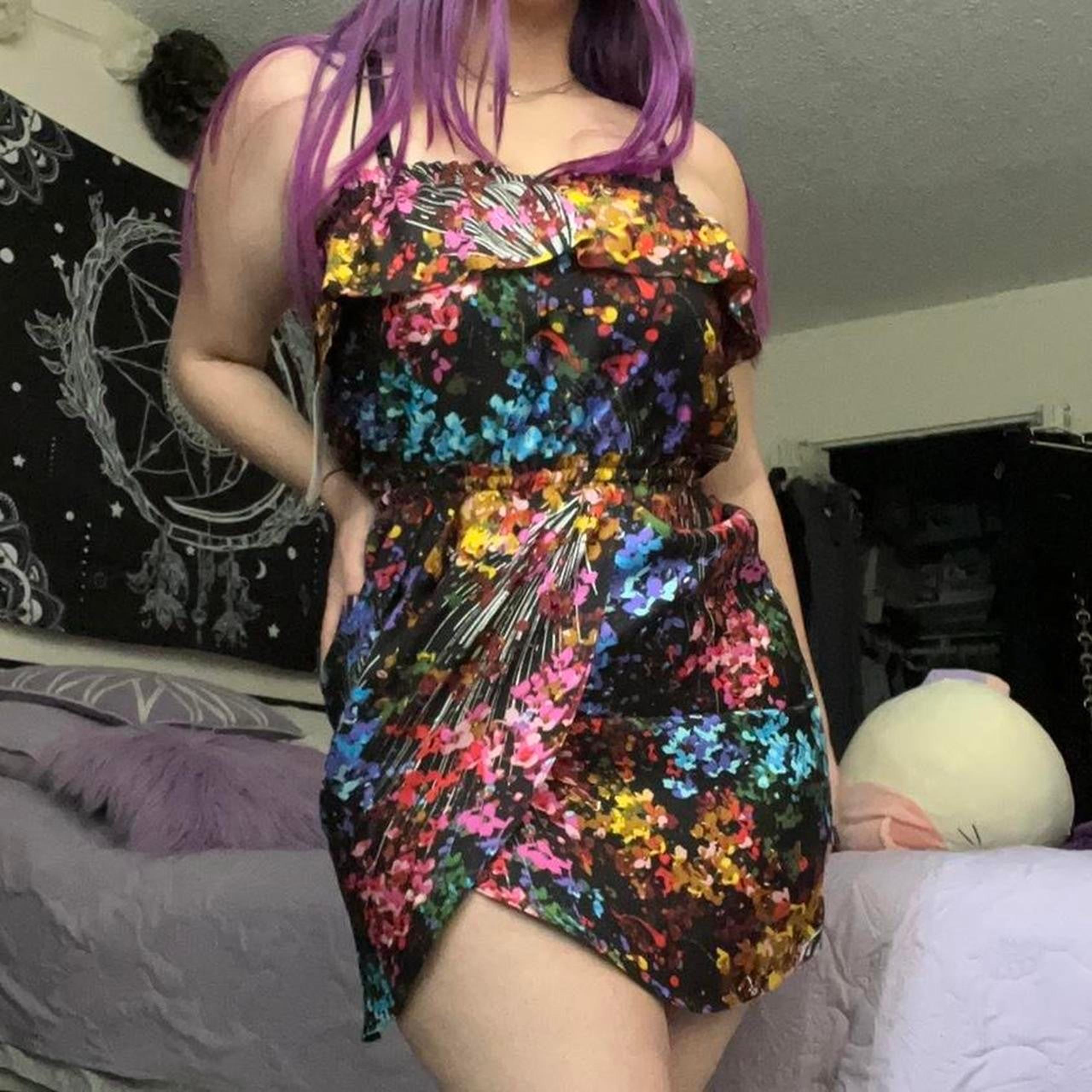 Colorful Floral Dress