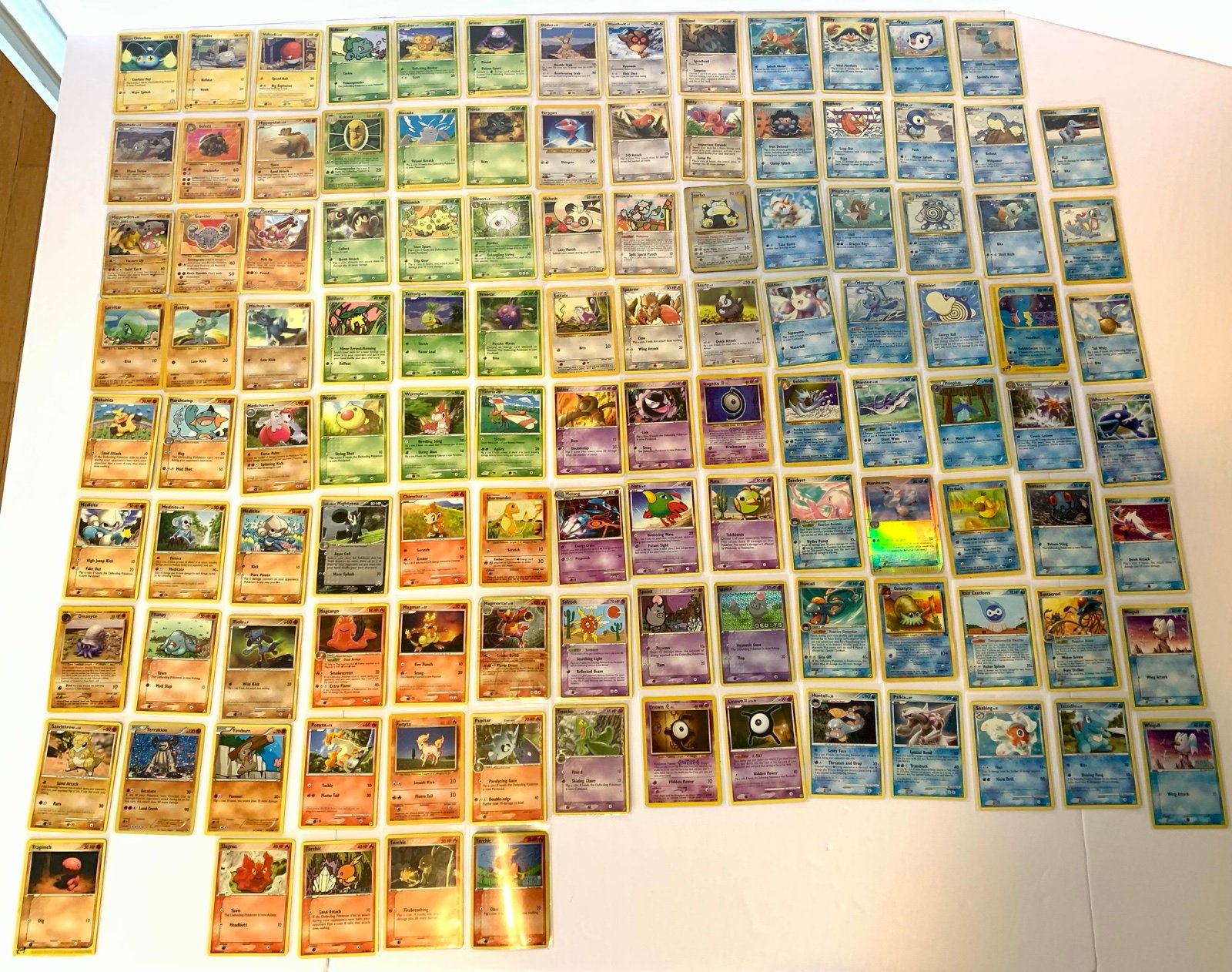 lot of 116 vintage 1995-2002 Pokemon cards