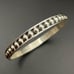 Vintage Mexico TN-33 Ball Bead Bangle Bracelet Solid Sterling Silver 27.8g
