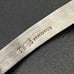 Vintage Mexico TN-33 Ball Bead Bangle Bracelet Solid Sterling Silver 27.8g