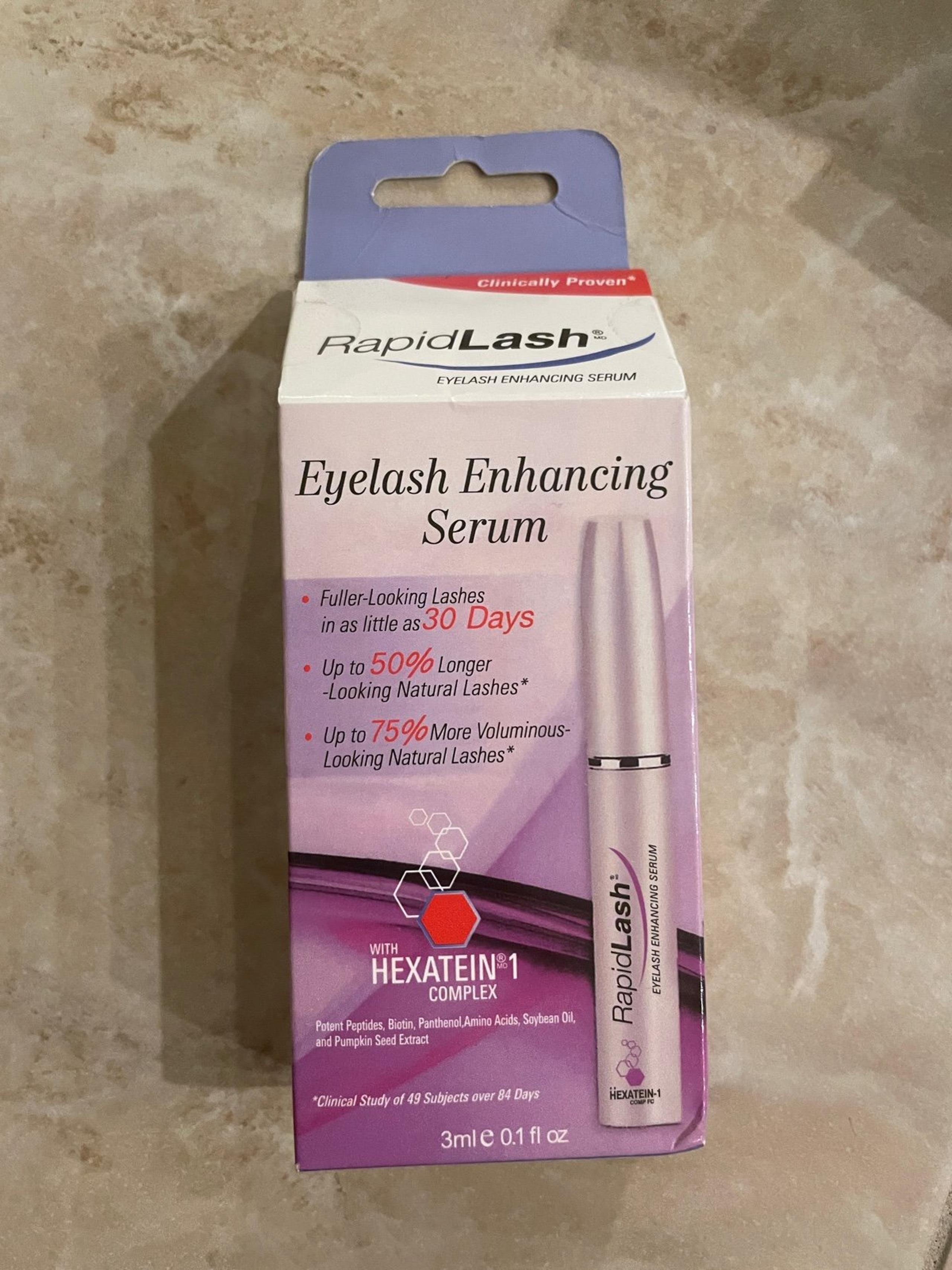 Eyelash enhancing serum