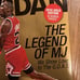 Slam Magazine The Legend of MJ Gold Poster .. RARE