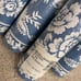 6 Nostalgia Vintage blue floral border wallpaper