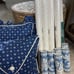 6 Nostalgia Vintage blue floral border wallpaper