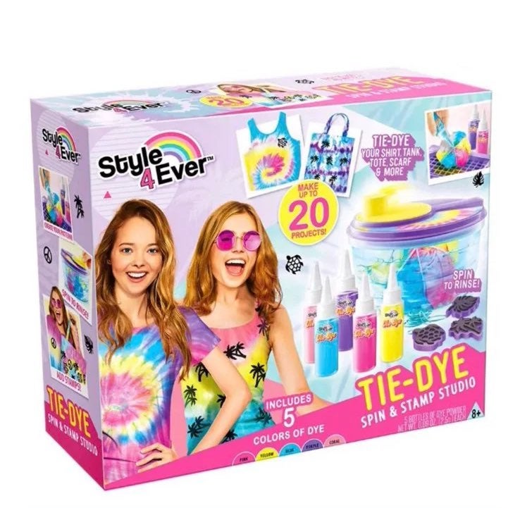 Style 4 Ever Tie-Dye Spin & Stamp Studio