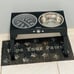 Dog Feeder with 2 Stainless Steel Bowls &1 Slow Feeder Dog Bowls, 5 Heights.