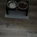 Dog Feeder with 2 Stainless Steel Bowls &1 Slow Feeder Dog Bowls, 5 Heights.